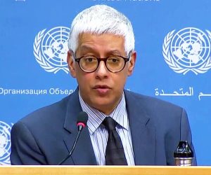 فرحان حق نائب المتحدث باسم الأمين العام للأمم المتحدة لـ "صوت الأمة": إغلاق مضيق هرمز تسبب في نقص حاد عالمياً بالغذاء والأسمدة