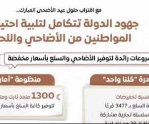 مجلس الوزراء : جهود متكاملة لتلبية احتياجات المواطنين من الأضاحي واللحوم