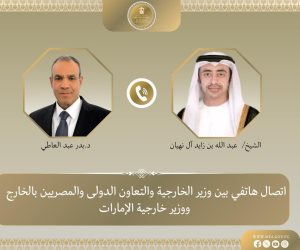 مباحثات مصرية إماراتية بشأن مستجدات الأوضاع الإقليمية والتعاون بين البلدين 