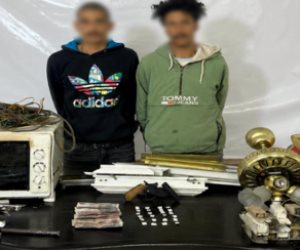 سقوط متهمين بسرقة محال خردة بحوزتهما هيروين وسلاح ناري في القاهرة