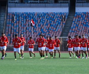بالصور.. منتخب الفراعنة يستأنف تدريباته قبل السفر إلى الولايات المتحدة الأمريكية 