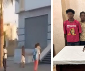 ضبط 5 صبية بحوزتهم أسلحة بيضاء بعد واقعة رشق سيارات بالحجارة في المنوفية