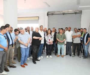 وزيرة التنمية المحلية ومحافظ البحر الأحمر يتفقدان الموقف التنفيذي لإنشاء مجمع خدمات سوق الجملة الجديد بالغردقة