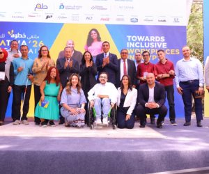 وزراء التضامن والتعليم العالى والشباب والرياضة يفتتحون النسخة السادسة من ملتقى "خطوة 2026" التوظيفي 