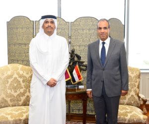وزير الخارجية يستقبل رئيس مجلس الوزراء وزير خارجية قطر لبحث العلاقات الثنائية والتطورات الإقليمية