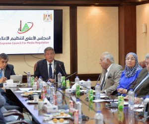 الأعلى للإعلام يبحث مع مقدمي البرامج والصحفيين وصناع المحتوى دعم المنتخب