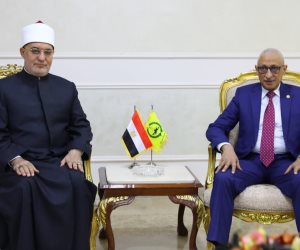 محافظ شمال سيناء يستقبل مفتي الجمهورية لبحث سُبل التعاون المشترك