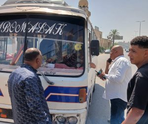 محافظ الجيزة: ضبط (797) مخالفة سرفيس خلال أسبوع في حملات مكثفة لضبط منظومة النقل الجماعي