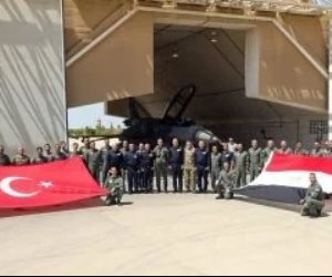 إنطلاق فعاليات التدريب الجوى المشترك المصرى التركى بجمهورية مصر العربية