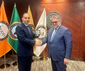 رئيس هيئة الرقابة المالية يبحث مع نائب محافظ البنك المركزي الروسي سبل التعاون في قطاع التأمين