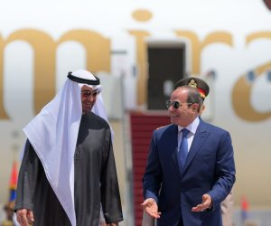 الرئيس السيسي يستقبل الشيخ محمد بن زايد آل نهيان في زيارة أخوية إلى مصر