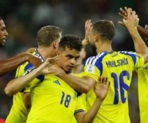 ياسين العيارى يرفض الاحتفال فى مباراة السويد ضد تونس .. اعرف الأسباب (فيديو)