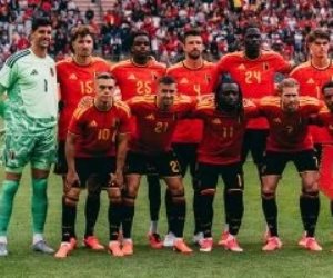 كورتوا ودي بروين ودوكو على رأس التشكيل المتوقع لمنتخب بلجيكا أمام  مصر 