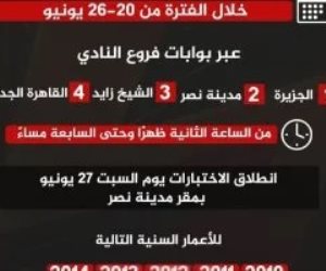 الأهلي يفتح باب اختبارات الناشئين للموسم الجديد