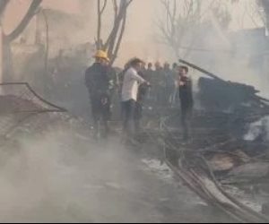 محافظة القاهرة: لا يوجد محتجزين أو مفقودين فى حريق عزبة خير الله