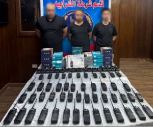 ضبط 3 أشخاص بالقاهرة لترويج وبيع أجهزة لاسلكية بدون ترخيص عبر مواقع التواصل
