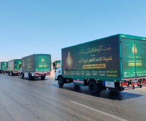 «بيت الزكاة والصدقات» يطلق قافلة مساعدات إنسانية إلى محافظة شمال سيناء لدعم الأُسَر الأولى بالرعاية 