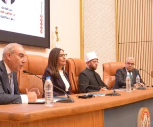 في ندوة بالهيئة العامة للاستعلامات: وزيرا الأوقاف والثقافة يؤكدان أهمية الخطاب الوسطي في بناء الوعي ومواجهة التطرف