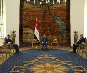 الرئيس السيسى: تصاعد انتهاكات القانون الدولى يفرض تبعات جسيمة على الأمن القومى العربى