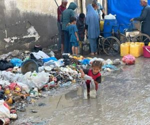 ثالوث التلوث والاكتظاظ والأمراض يهدد مئات الآلاف فى قطاع غزة