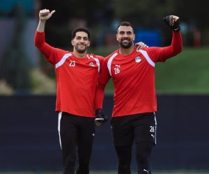 تدريب قوى لحراس مرمى منتخب مصر استعدادا لمواجهة إيران فى كأس العالم