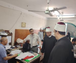 الأوقاف تتابع انتظام العمل الدعوي والإداري بمديرية أوقاف بورسعيد