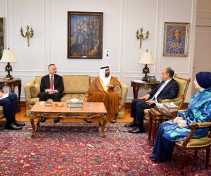 وزير الخارجية يستقبل رئيس البرلمان العربي لبحث سبل تعزيز العمل العربي المشترك