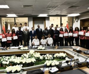 وزير الشباب والرياضة يكرّم منتخب مصر للبادل بعد التتويج بكأس أفريقيا للناشئين في إنجاز تاريخي