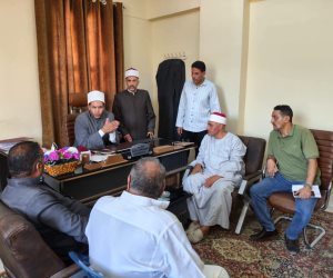 مرور ميداني مفاجئ على إدارة أوقاف "بئر العبد" لتعزيز انضباط العمل الدعوى والإدارى.. أعرف التفاصيل (صور) 