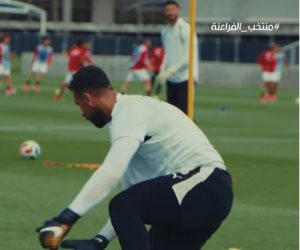تفائل في مران حراس منتخب الفراعنة قبل موقعة أستراليا.. فيديو
