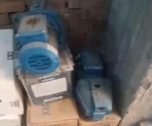 ضبط مصنع غير مرخص لتجميع مواتير المياه المغشوشة في الجيزة