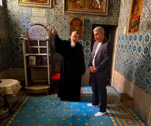 وزير السياحة يوجّه بسرعة الإنتهاء من أعمال ترميم دير سانت كاترين 