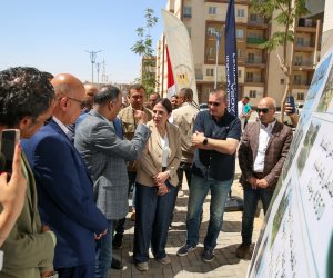 وزيرة الإسكان تتفقد مشروع سكن العاملين المنتقلين إلى العاصمة الجديدة بمدينة بدر