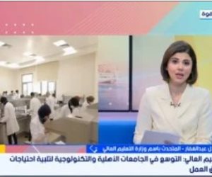 عادل عبد الغفار: 27 جامعة تكنولوجية بحلول عام 2030 ونبدأ خطة تصدير التعليم العالى
