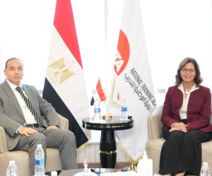 رئيس الرقابة المالية يبحث مع مديرة الأكاديمية الوطنية للتدريب سبل التعاون في التوعية وبناء القدرات