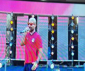 أحمد سعد من الفان زون قبل مباراة مصر: سكوت النهاردة يوم الملوك