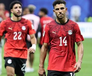 الحزن يٌعم على لاعبي منتخب الفراعنة بعد الخسارة فى الدقائق الأخيرة أمام الأرجنتين 