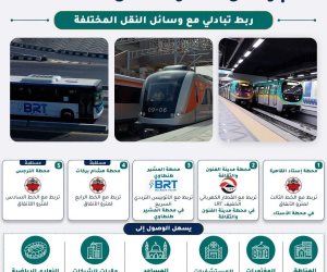 كيف تصل إلى مونوريل شرق النيل من وسائل النقل الجماعي الأخرى (انفوجرافيك)