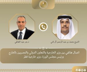 وزير الخارجية يبحث مع نظيره القطري العلاقات الثنائية والتطورات الإقليمية
