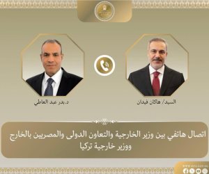 وزير الخارجية يبحث مع نظيره التركي العلاقات الثنائية والتطورات الإقليمية