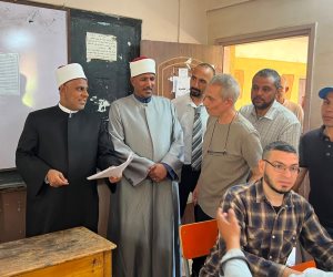 الدكتور أحمد الشرقاوي يتفقد مركز تصحيح الجيزة بفروعه الثلاثة لمتابعة انتظام أعمال تصحيح الشهادة الثانوية الأزهرية
