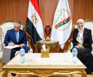 وزير العدل يهنئ رئيسة هيئة النيابة الإدارية بتولي منصبها