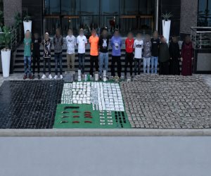 ضبط بؤر إجرامية بحوزتها قرابة طن مواد مخدرة بقيمة (200) مليون جنيه في الجيزة