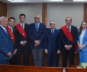 وزير العدل يلتقي قضاة وأعضاء النيابة العامة بالإسكندرية ويكرِّم المتميزين