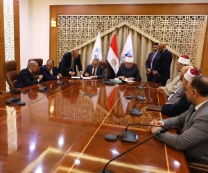 مفتي الجمهورية ورئيس هيئة الرقابة النووية يوقعان مذكرة تفاهم لتعزيز الوعي المجتمعي والتكامل المعرفي