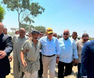 وزير الري يتابع ميدانيًا شكاوى المنتفعين ويتفقد ترعة الفولي ومحطة رفع صان الحجر بالشرقية