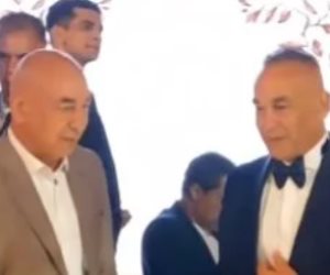 نجوم الرياضة والفن يشاركون في حفل زفاف ابنة إبراهيم حسن
