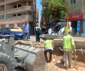 محافظة الجيزة تستجيب لشكاوى المواطنين عبر صفحات مواقع التواصل الاجتماعي