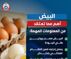 البيض صديق ولا عدو؟.. وزارة الصحة التوازن في تناوله مفتاح التغذية السليمة
