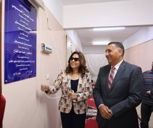 وزيرة التنمية المحلية والبيئة ومحافظ القليوبية يفتتحان المركز التكنولوجي الجديد بمركز طوخ